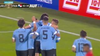 Doblete de Edinson Cavani que marcó desde los doce pasos el 2-0 de Uruguay vs. Panamá | VIDEO