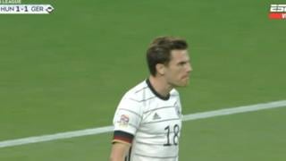 En solo 10 minutos: Nagy le dio el 1-0 a Hungría, pero Hofmann marcó el empate para Alemania | VIDEO
