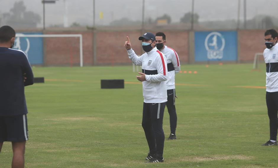 Mario Salas dirigió su primer entrenamiento en Alianza Lima | Foto: Alianza Lima