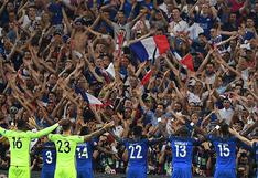 Alemania vs Francia: hinchas imitaron ritual de Islandia durante partido