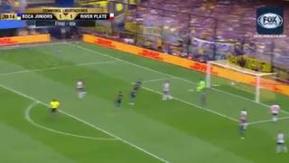 Boca vs. River: la colosal atajada de Rossi ante una volea de Pity Martínez | VIDEO