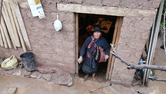 Huaico inunda varias viviendas y arrasa cultivos en la provincia de Aymaraes, en Apurímac (Foto: Carlos Peña)