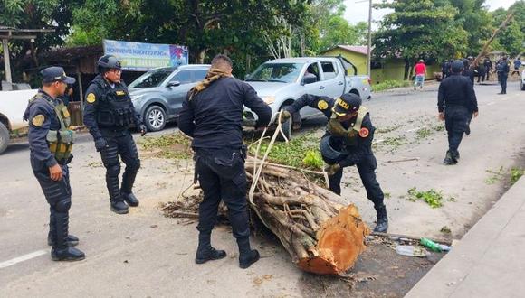 Todos estos puntos están ubicados en la provincia de Padre Abad. (Foto: Twitter / PNP)