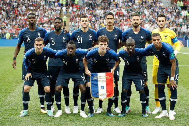 Squad of France in Russia 2018 |  Photo: AFP