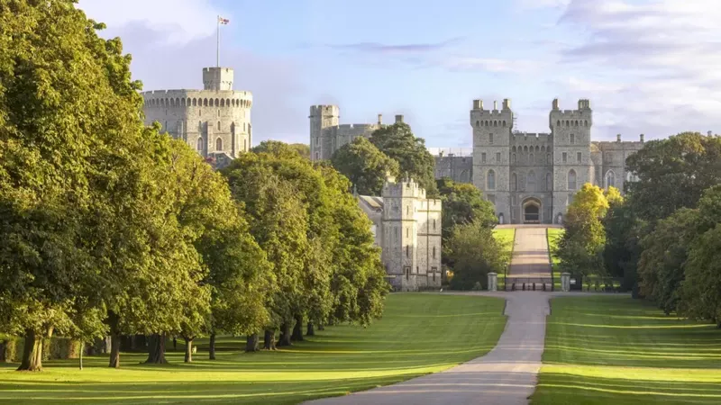 Windsor Castle.  GETTY IMAGES