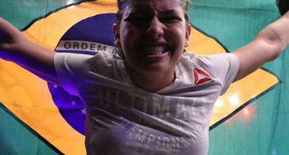 Desafortunado ladrón no esperó toparse con una luchadora de la UFC, quien le propinó varios golpes y lo mantuvo inmovilizado. (Foto: Facebook | Polyana Viana - Iron Lady)