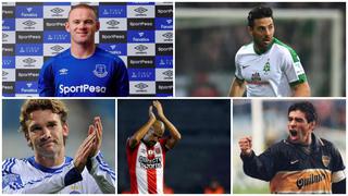 Rooney, Pizarro, Maradona y otros cracks que regresaron a los clubes que los hicieron reconocidos