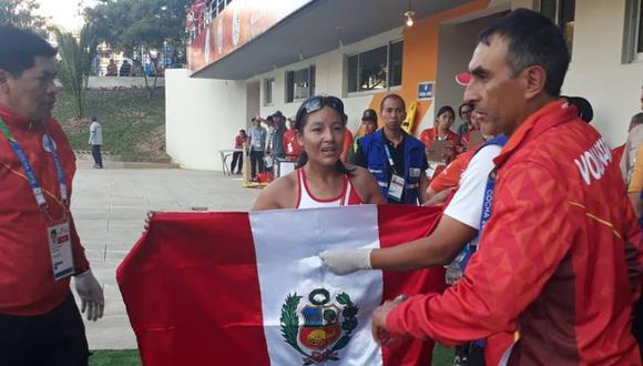 Inés Melchor ganó oro en los Juegos Suramericanos 2018