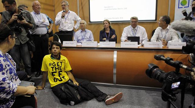 COP20: se registran más protestas durante citas protocolares - 1