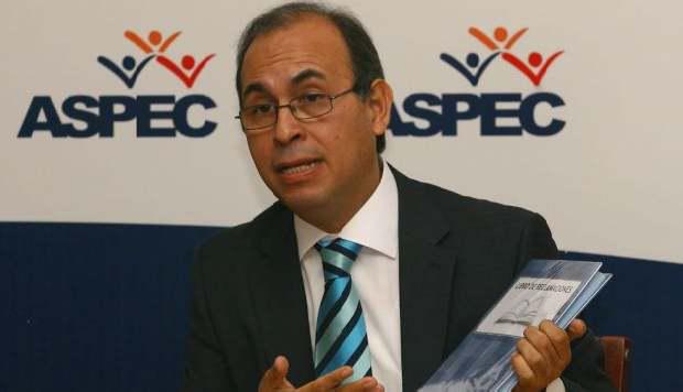 Crisólogo Cáceres, presidente de la Asociación Peruana de Consumidores (Aspec).
