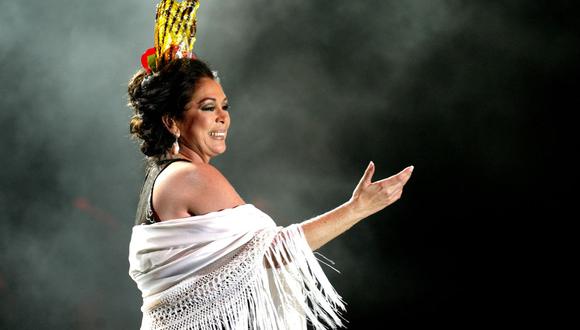 Isabel Pantoja regresa a Perú para ofrecer concierto el 1 de junio. (Foto: CRISTINA QUICLER / AFP)