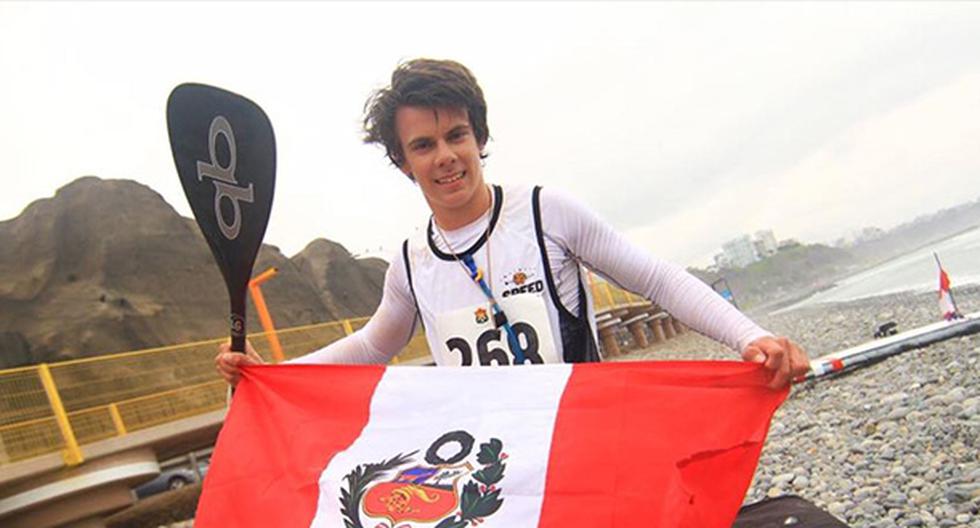 Peruano Itzel Delgado consiguió la medalla de oro en los Panamericanos de Surf. (Foto: Andina)