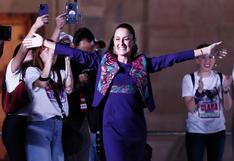 Los mexicanos celebran en el Zócalo a su primera presidenta, Claudia Sheinbaum