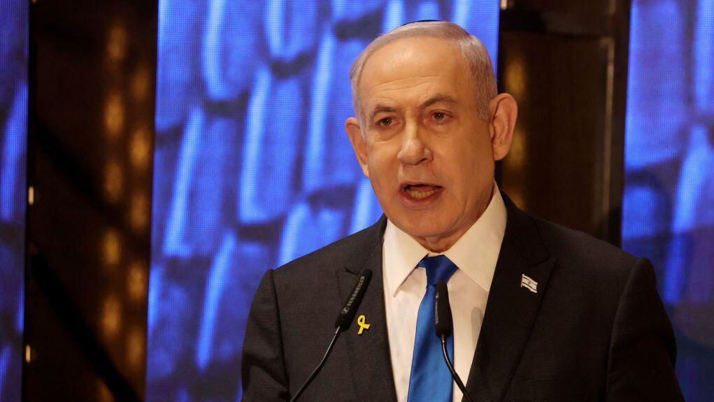 El primer ministro israelí, Benjamin Netanyahu, ha reiterado que no parará la guerra "hasta la victoria final". (Getty Images).
