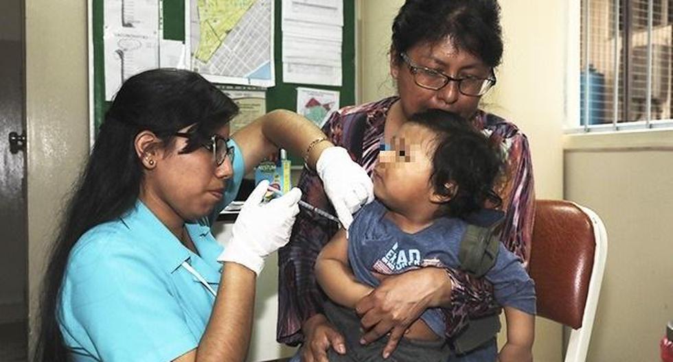 Menores serán vacunados contra la poliomielitis, sarampión, rubéola, parotiditis (paperas) y polio. (Foto: GEC)