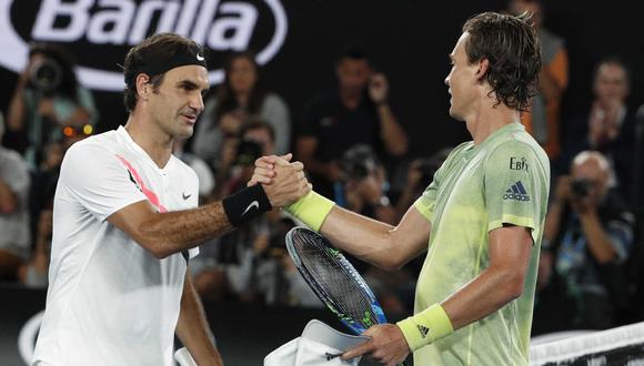 Federer venció a Berdych y avanzó a semis de Australia. (Foto: Agencias)