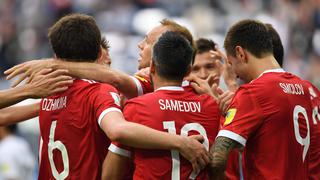 Rusia venció 2-0 a Nueva Zelanda en el arranque de la Copa Confederaciones
