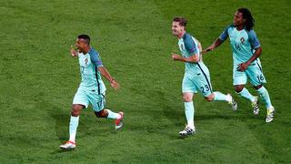 Portugal-Gales: Nani anotó 2-0 tras remate de Cristiano Ronaldo