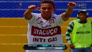 Inti Gas empató 1-1 con Sport Huancayo por el Torneo Clausura