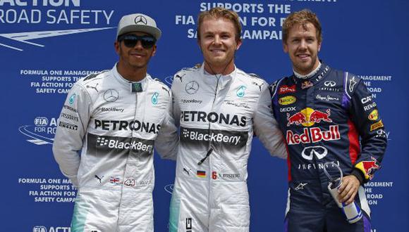 Nico Rosberg es el líder del campeonato con 122 puntos, cuatro más que Hamilton (Foto: DPPI)