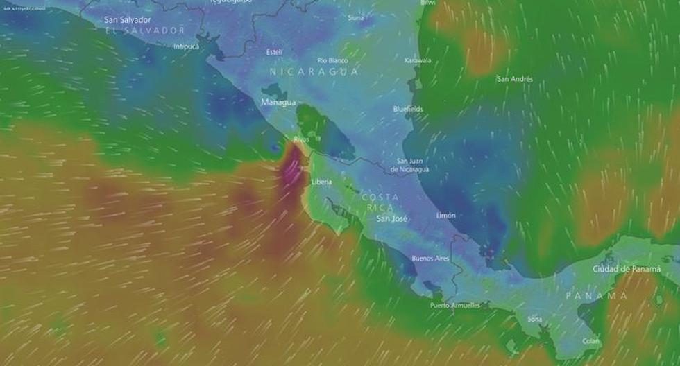 La tormenta tropical Nate ha dejado varios muertos en Costa Rica y Nicaragua y se va desplazando hacia la costa atlántica de Honduras, informan medios locales. (Foto: Andina)