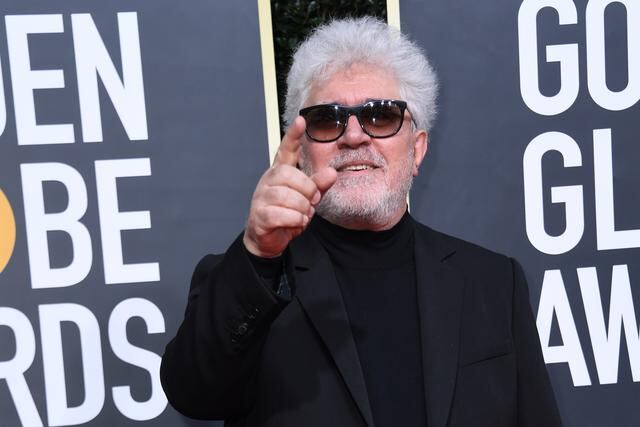 Globos de oro 2020. Pedro Almodóvar. Foto: AFP.