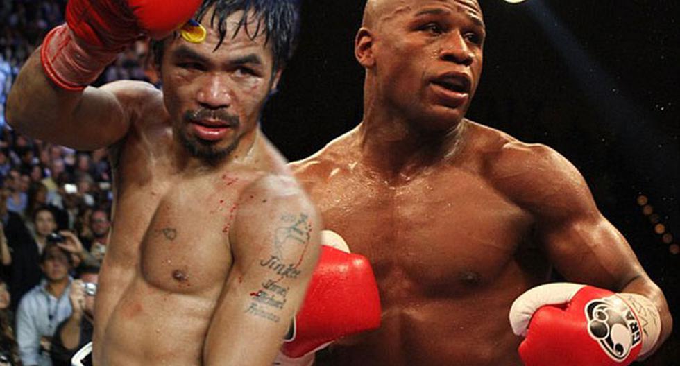 Floyd Mayweather y Manny Pacquiao, protagonistas de la pelea con mejor taquilla en el boxeo. (Foto: Difusión)