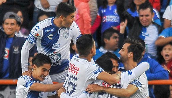 Pachuca se dejó empatar sobre el final en su visita Puebla por la fecha 7 de la Liga MX 2019. (Foto: AFP)