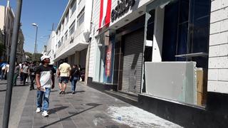 Arequipa: violencia y vandalismo en el primer día de paro regional contra Tía María