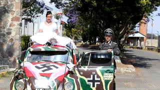 La indignación por una boda organizada con temática nazi en México donde el novio iba vestido de SS