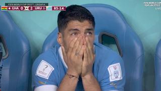 La reacción de Luis Suárez tras enterarse de gol de Corea que eliminaría a Uruguay | FOTO