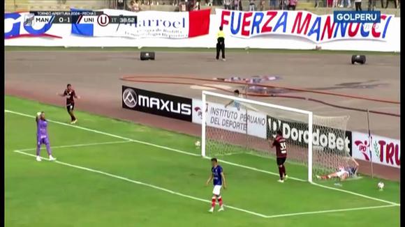 Golazo de Edison Flores en Universitario vs. Mannucci. (Video: GOLPERU)
