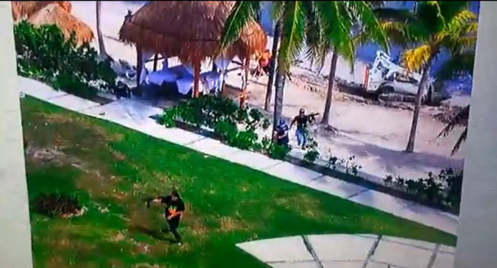 They release a new video of the shooting at the Hyatt Ziva Riviera Cancun hotel in Mexico