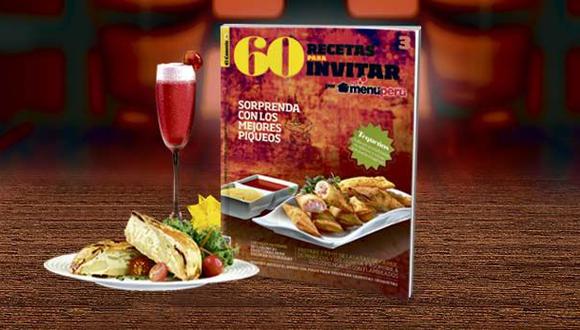 Tercera edición de Menú Perú trae 60 recetas para invitar