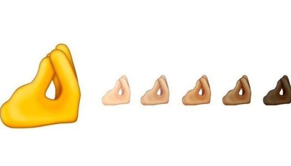 El nuevo emoji tiene diferentes interpretaciones alrededor del mundo. (Imagen: Emojipedia/Unicode)