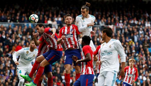 Real Madrid vs. Atlético de Madrid: partidazo por la Liga española. (Foto: AFP)