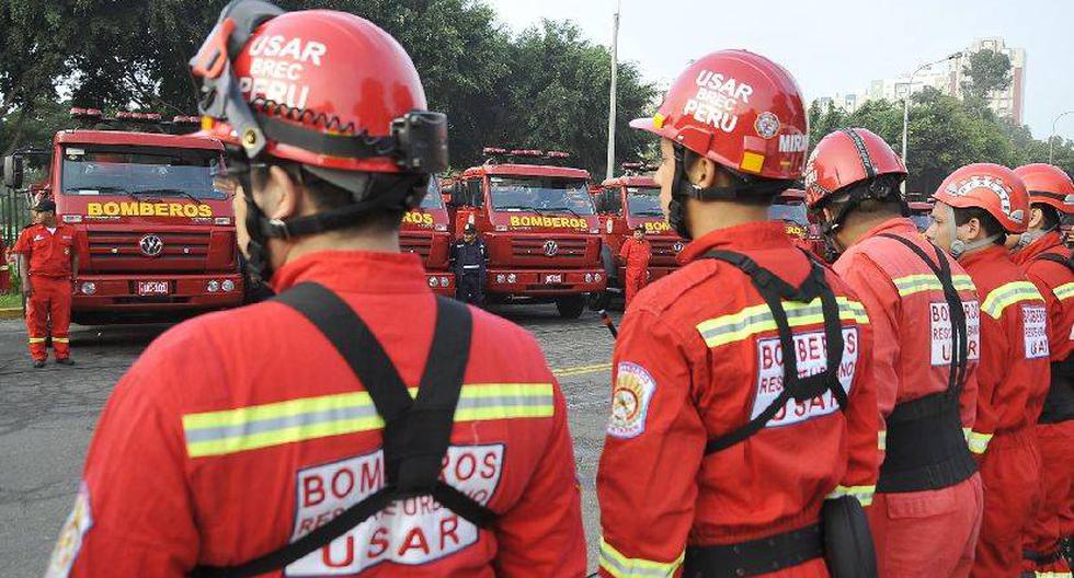 Los bomberos atendieron a 4.700 accidentes de tránsito a nivel nacional en lo que va del año. (Foto: Andina)