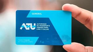 MTC y ATU: esta será la única tarjeta para usuarios en distintos sistemas de transporte
