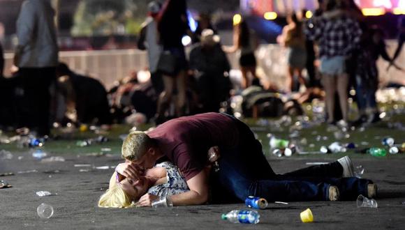 Tiroteo en Las Vegas (Foto:AFP)