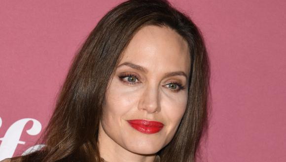 Angelina Jolie asiste al evento "Power of Women: Los Angeles 2021" de Variety en el Wallis Annenberg Center for the Performing Arts en Beverly Hills, California (Foto: Robyn Beck / AFP)