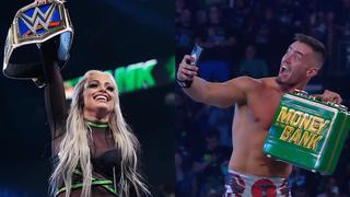 Theory y Liv Morgan los grandes ganadores del Money in the Bank 2022 