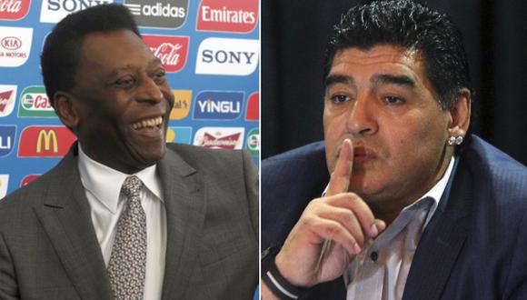 Pelé ironiza sobre Diego Armando Maradona: "Él me ama"