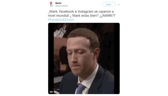 Ante los problemas de servicio que atraviesan Instagram y Facebook, los usuarios se volcaron a Twitter para mostrar sus divertidas reacciones. (Foto: Twitter)