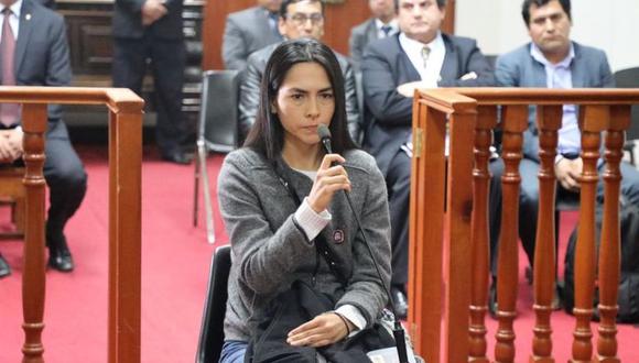 Melisa González permanece recluida en el penal Virgen de Fátima. (Foto: Poder Judicial)