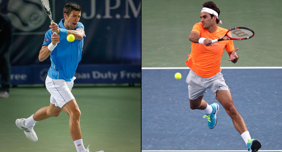El suizo Federer tiene una ligera ventaja sobre el serbio Djokovic. (Foto: Difusión)