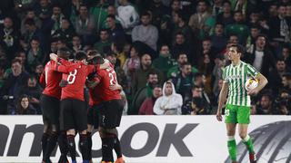Betis, con Diego Lainez, perdió 3-1 en casa ante Rennes y fue eliminado de la Europa League | VIDEO