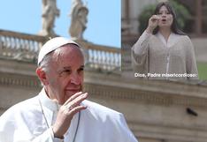 Esta es la oración del papa Francisco en lenguaje de señas