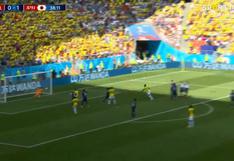 Colombia vs. Japón: Juan Fernando Quintero marcó de tiro libre en partido del Mundial Rusia 2018
