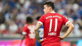 James Rodríguez aportó con un pase gol en el Bayern Múnich vs. Hertha Berlín