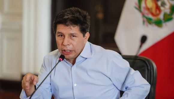 Desde que antes que asumiera la Presidencia de la República, la relación entre Pedro Castillo y la prensa ya era complicada. (Foto: Presidencia Perú)